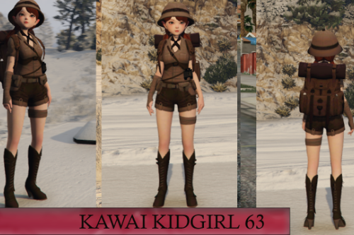 Kawai Kidgirl 63 [Add-On Ped / FiveM] 