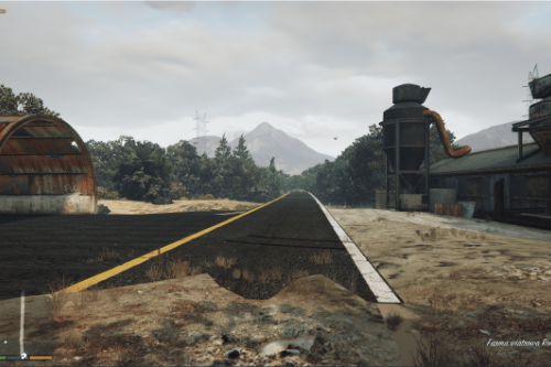 Mafia Airport Base in the forest | Sandy Shores