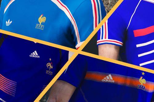 Maillots "Les Bleus" pour Trevor - Génération Adidas