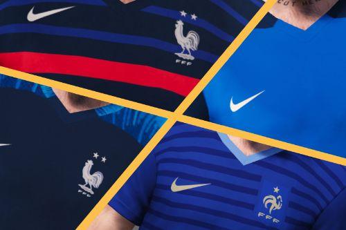 Maillots "Les Bleus" pour Trevor - Génération Nike