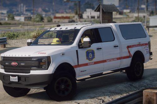 Majestic County Fire Department Vapid Sandstorm [Add-On / FiveM]