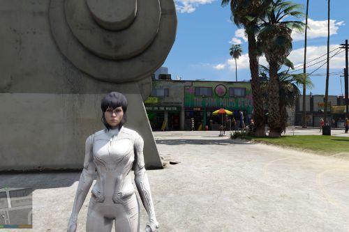 Major Motoko Kusanagi [Add-On Ped]