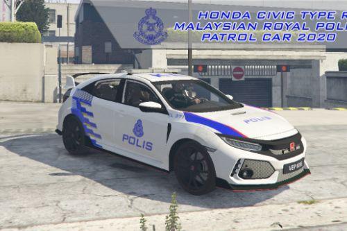Malaysia Police PDRM Honda Civic Type R 2019 (Replace)