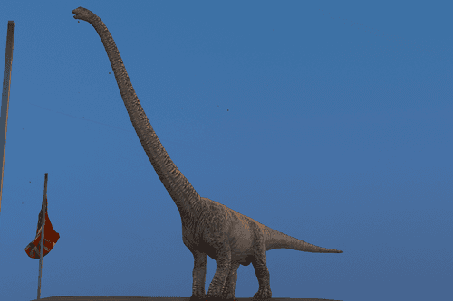 Mamenchisaurus Dinosaur [Add-On/Replace]