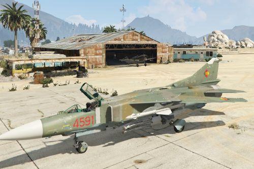 Many more Skins for the Mig-23 Flogger