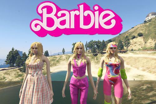 Margot Robbie Barbie Pack [Add-on ped]