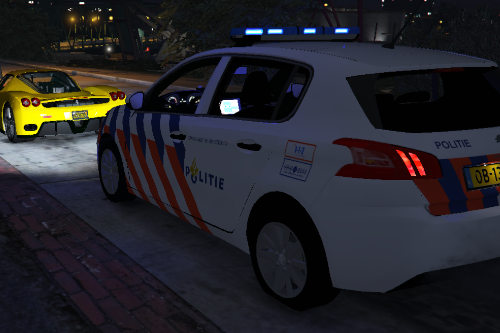 Marked 2017 Peugeot 308 Dutch Police Skin [ELS]