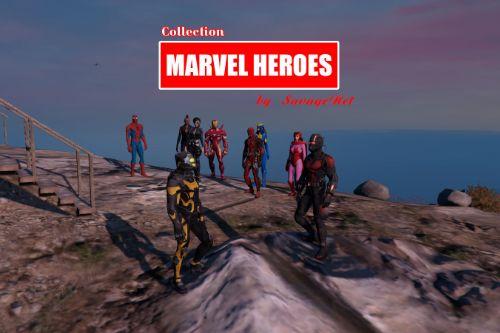 MARVEL HEROES pack 