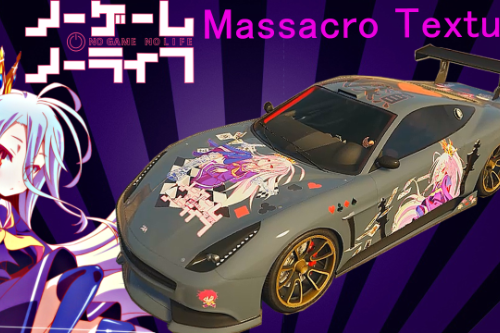 Massacro No Game No Life Itasha Texture