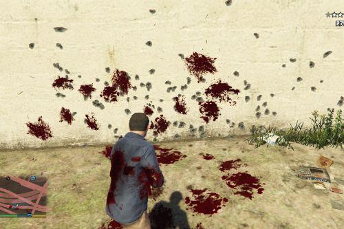 Max Payne 3's blood style