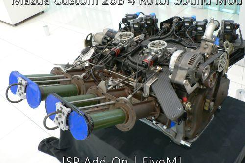 Mazda Custom 26B 4 Rotor Sound Mod [SP Add-On | FiveM]