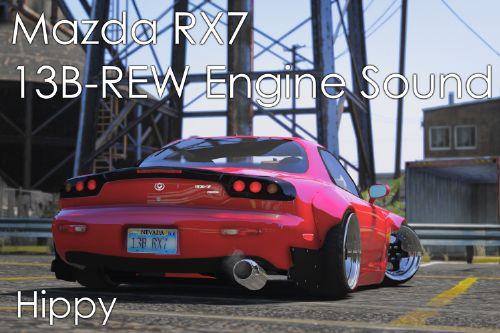 Mazda RX-7 13B-REW Engine Sound
