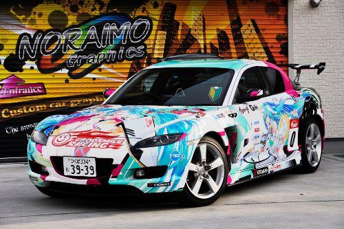 Mazda RX-8 Miku Racing 2015