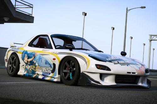 Mazda RX-7 Itasha Livery