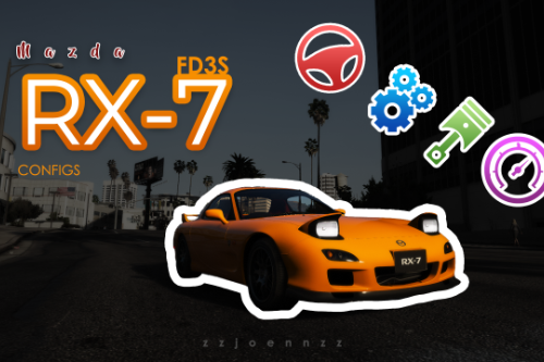 Mazda RX7 Spirit R (FD3S) Handling and Configs | Optimized for Steering Wheel Use