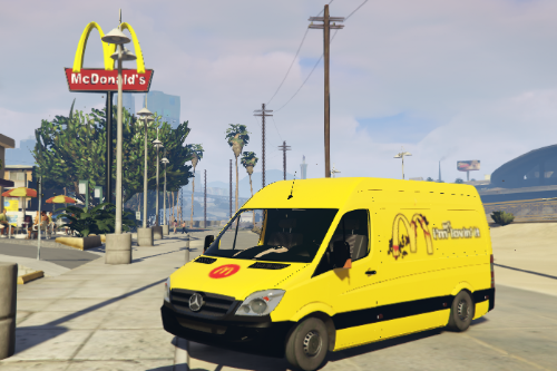 McDonald's van