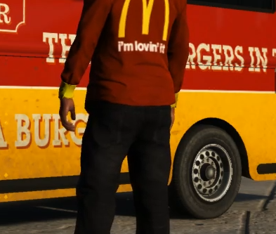 McDonalds Franklin shirt