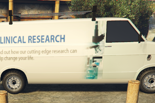 Medical Research Pony Van (Replace/Texture/Paint)