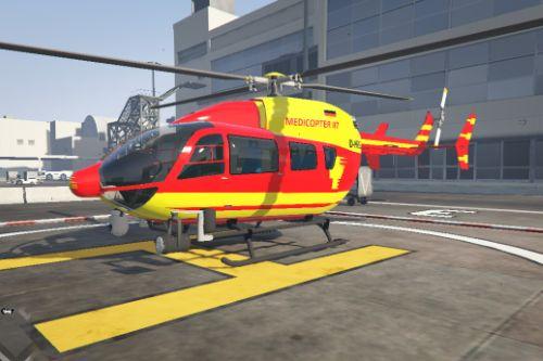 Medicopter 117 (Template) New version Eurocopter 145
