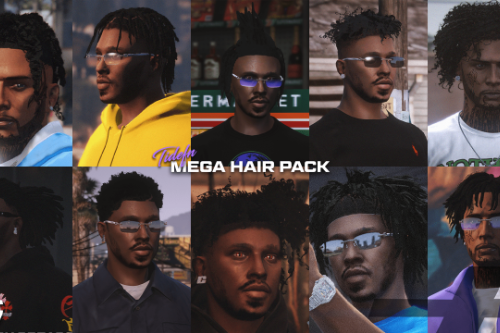 Mega Hair Pack For MP Male