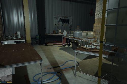 Raven Slaughterhouse Hidden Drug Processing Lab in Cypress Flats [Menyoo]