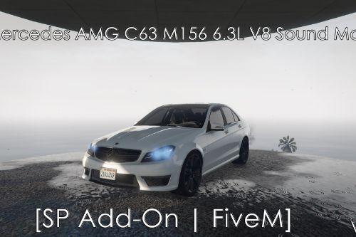 Mercedes AMG C63 M156 6.3L V8 Sound Mod [SP Add-On | FiveM]