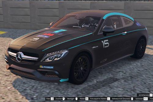 Mercedes-AMG C63s Coupé Livery - HWA Racelab Design paintjob - Formula E Team