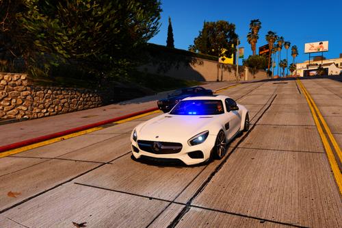 Unmarked Police Mercedes-Benz AMG GT D0e6e9 naamloos 3
