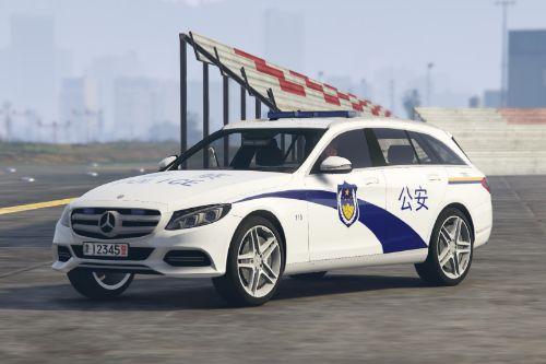 Mercedes-Benz C250 Chinese Police