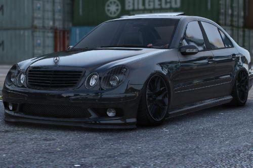 Mercedes-Benz E55 AMG (W211) [Add-On / Replace / FiveM | Tuning | Sound]