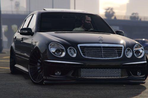 Mercedes Benz E55 AMG (W211) [Add-On / Replace / FiveM | Tuning | Sound]