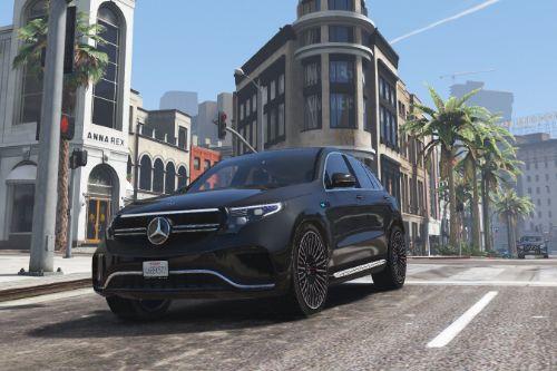 Mercedes-Benz EQC400 handling and sound mod for the Saleen version