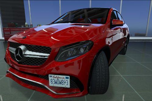Mercedes-Benz GLE 63S AMG (Add-on/Replace)