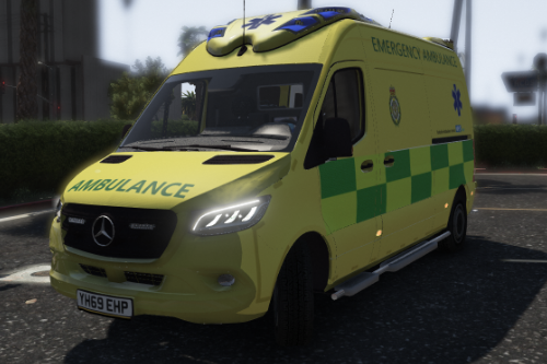 mercedes benz sprinter west yorkshire ambulance 2019 skin