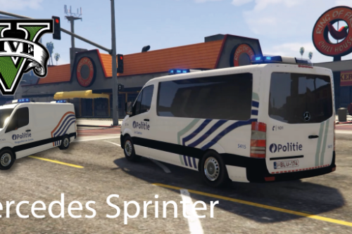 Mercedes Sprinter - Belgian Police LS