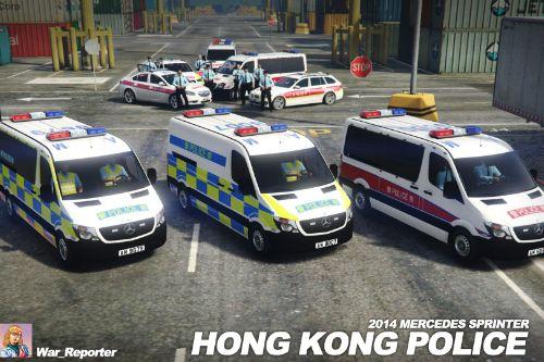 Mercedes Sprinter Hong Kong Police [Skin]