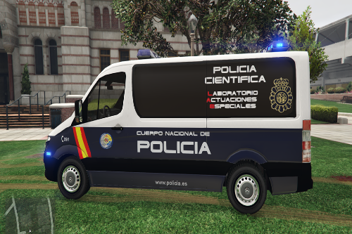 Mercedes Sprinter Policia Cientifica Española (coroner)