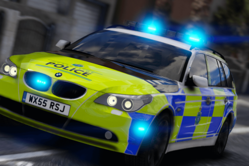 Mersyside Police Paintjob BMW E61 Traffic Car