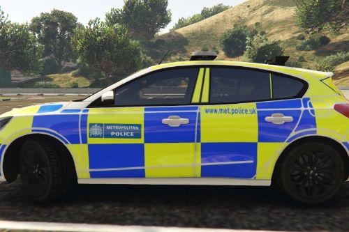 Met Police Ford Focus ST (SKIN ONLY)
