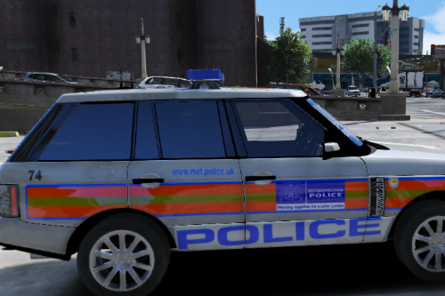Met Police SEG 2010 Range Rover + Downing Street Map