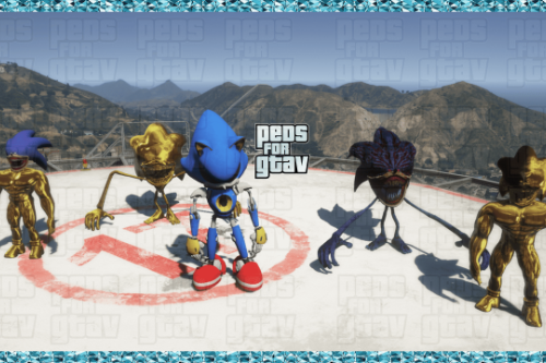 Metal Sonic [Add-On Ped]