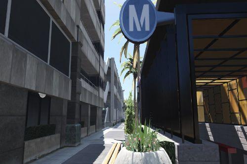 Metro Stations For Little Seoul, Davis and Vinewood Mall
