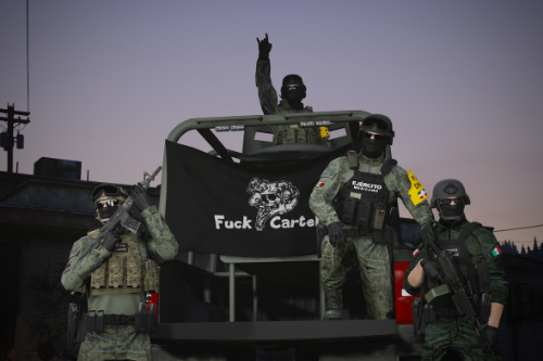 Mexican Special Forces Flags  [SP/FiveM]