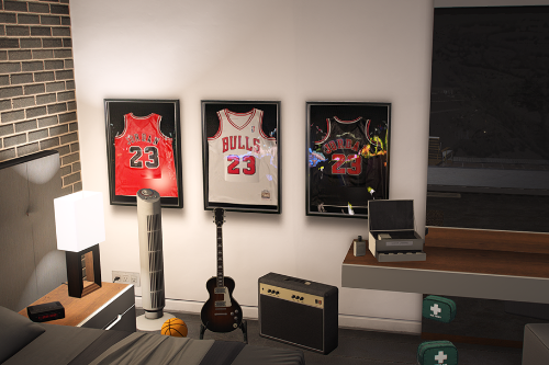 Michael Jordan Wall Jerseys