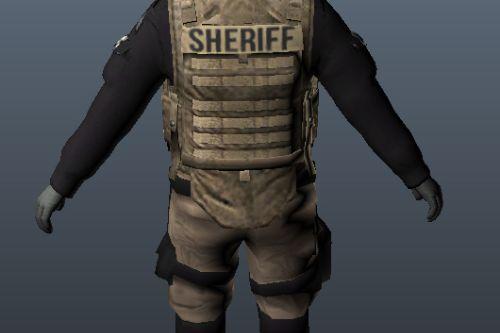 Military Swat/Sheriff Re-texture