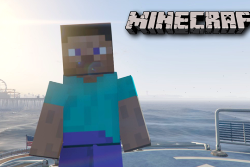 Minecraft Steve [Add-On Ped]