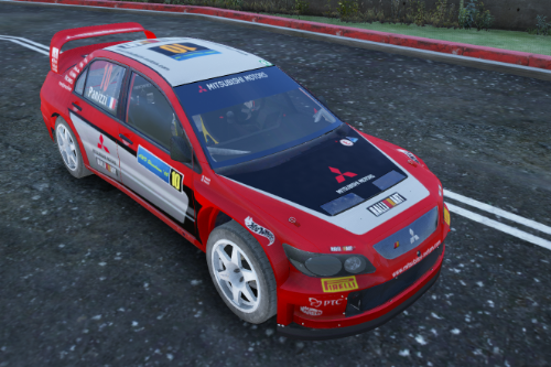 Mitshubishi Lancer WRC 05 [Add-On | FiveM | Handling | Template | Sound]
