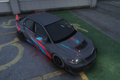 Mitsubishi Lancer Evolution IX MR Streetrace livery