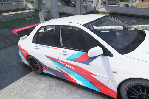 Mitsubishi Lancer Evolution IX MR Streetrace livery