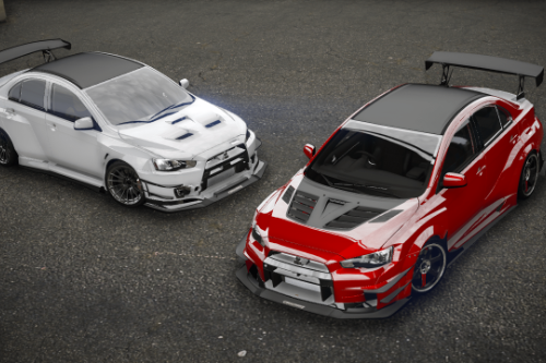 Mitsubishi Lancer Evolution X Final Edition [270+ Tuning / Liveries / Add-On / FiveM / Replace